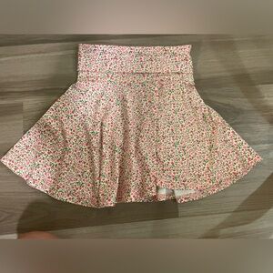 Floral Mini Skirt